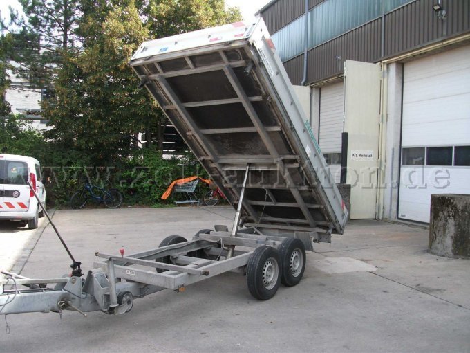 1 kantelbare aanhangwagen Fabrikant: Unsinn Fahrzeugtechnik Type: UDK3536 – foto 5 – kavel bij Zoll-Auktion, Schwabach