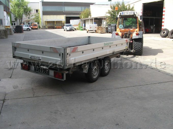 1 kantelbare aanhangwagen Fabrikant: Unsinn Fahrzeugtechnik Type: UDK3536 – foto 4 – kavel bij Zoll-Auktion, Schwabach