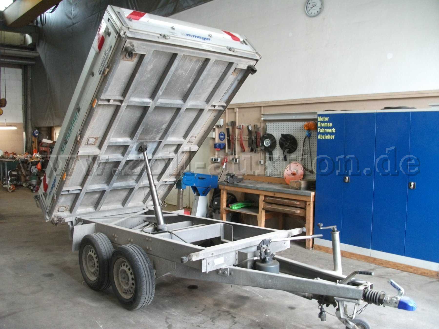 Ansicht Kippbrücke angehoben