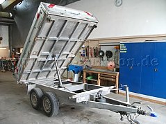 Ansicht Kippbrücke angehoben