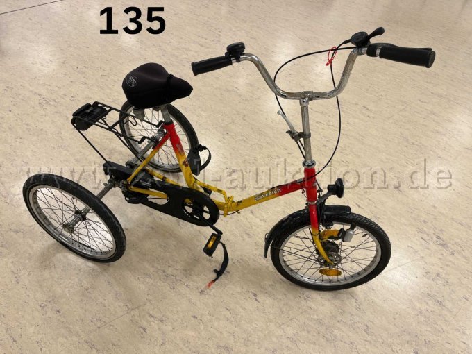 1 Klapp-Dreirad von Haverich, 20 Zoll, Ersatzteilespender – foto 2 – kavel bij Zoll-Auktion, Hamburg