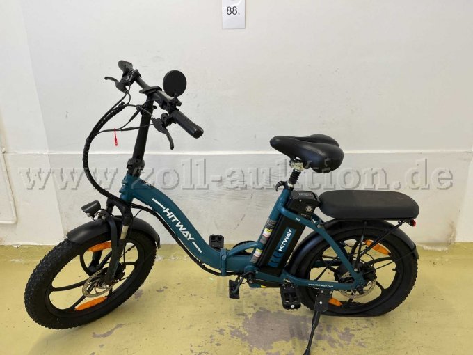 Klapp-E-Bike von Hitway, links