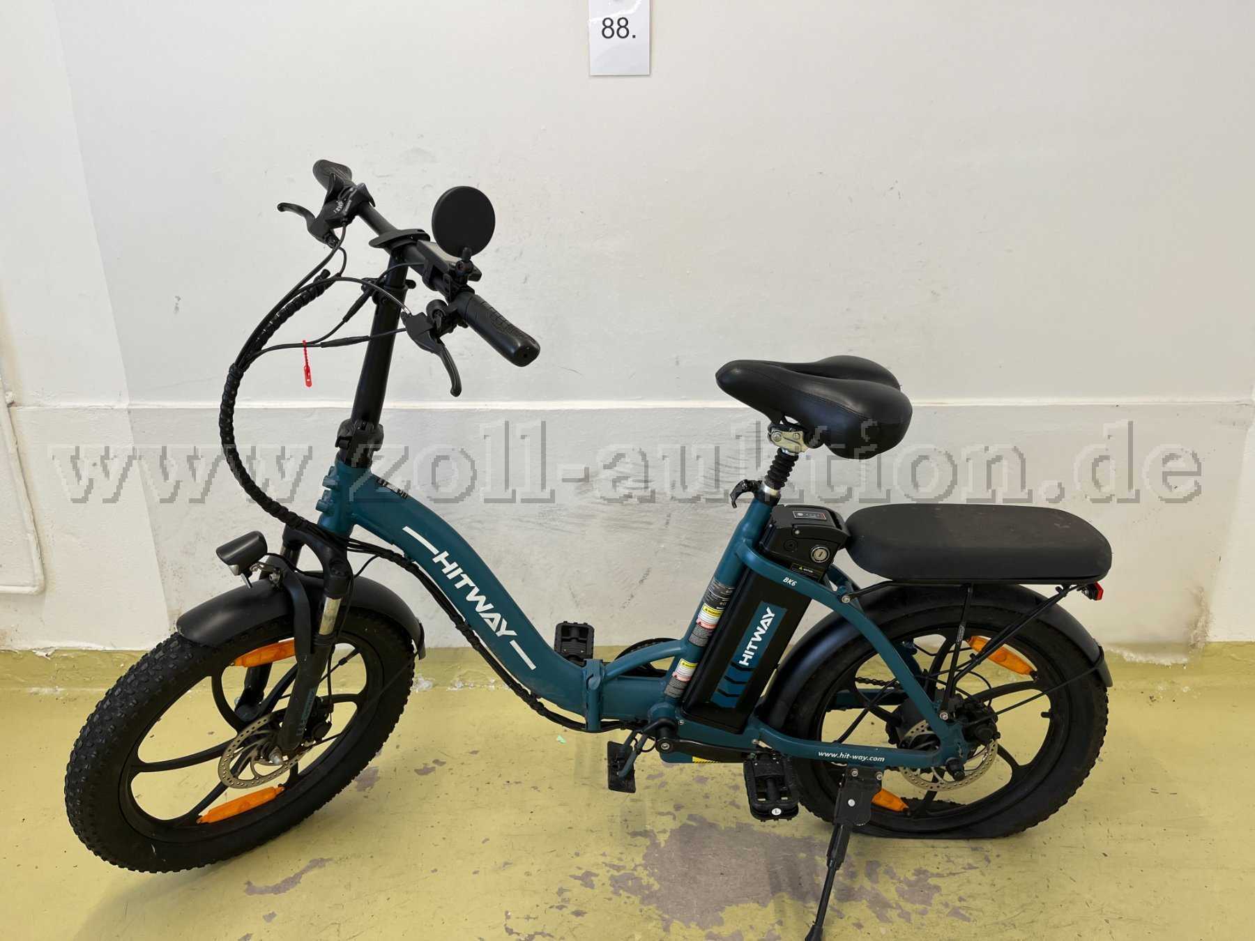 Klapp-E-Bike von Hitway, links