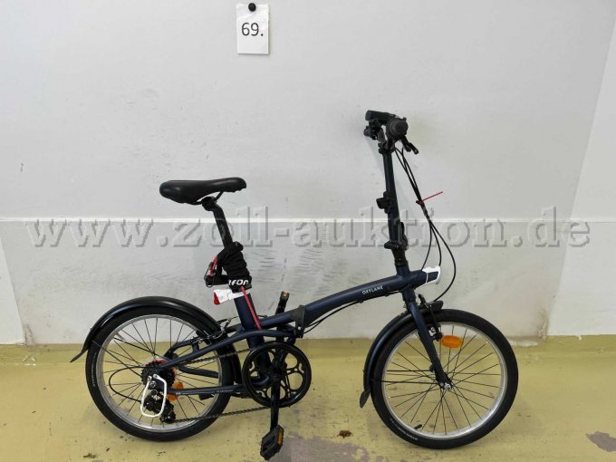 Klapprad von Oxylane, rechts