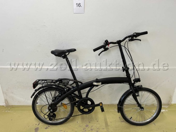 1 Klapp-Rad von einer unbekannten Marke, 20 Zoll, RH 30 cm – foto 2 – kavel bij Zoll-Auktion, Hamburg