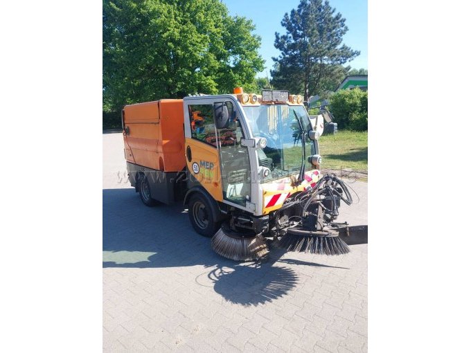 Kleinkehrmaschine Citycat Frontansicht