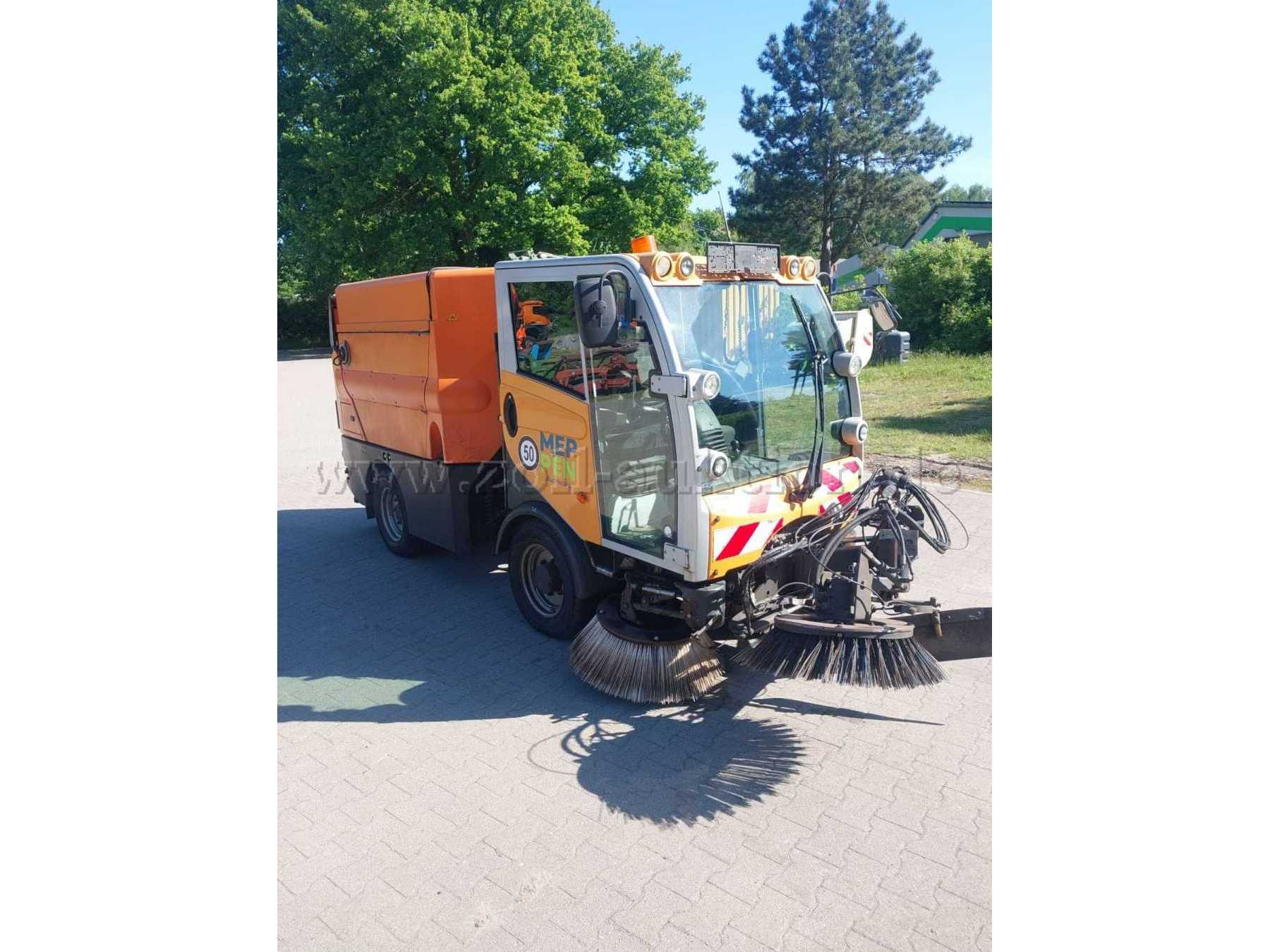 Kleinkehrmaschine Citycat Frontansicht