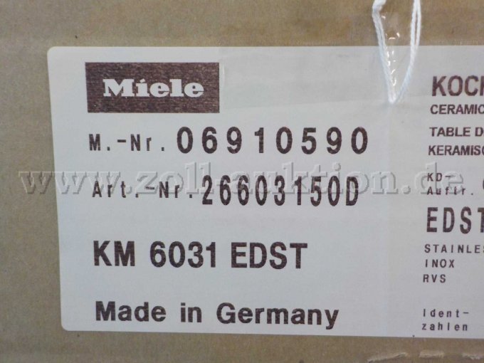 Detailbild Typenkennung