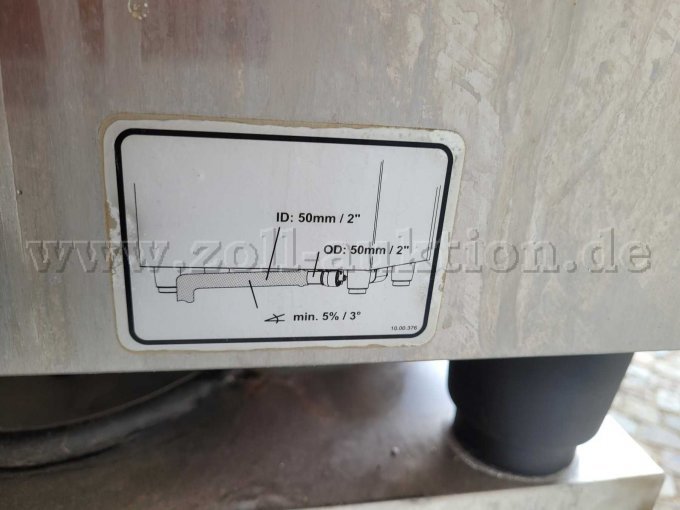 Hinweisschild Ablauf