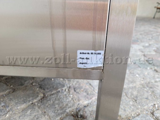 Typenschild Unterschrank