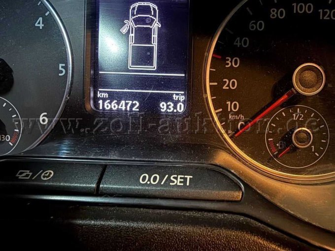 Kilometerstand Tacho