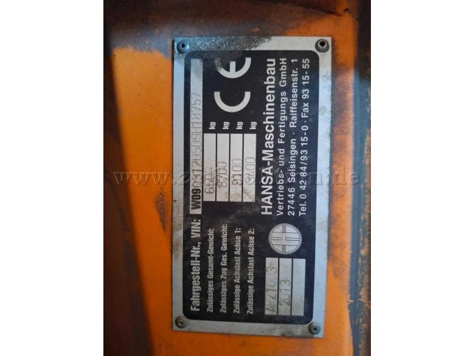 1 Kommunalfahrzeug - Hansa APZ 1003 mit Zubehör – foto 19 – kavel bij Zoll-Auktion, Geretsried