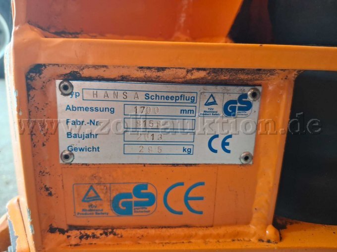 1 Kommunalfahrzeug - Hansa APZ 1003 mit Zubehör – foto 16 – kavel bij Zoll-Auktion, Geretsried