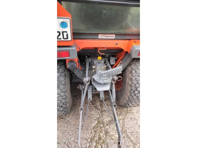 Ansicht Heckhydraulik