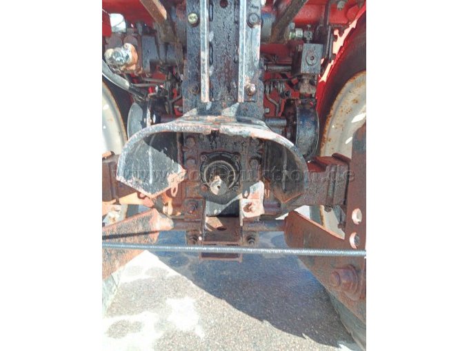 Traktor Ansicht hinten