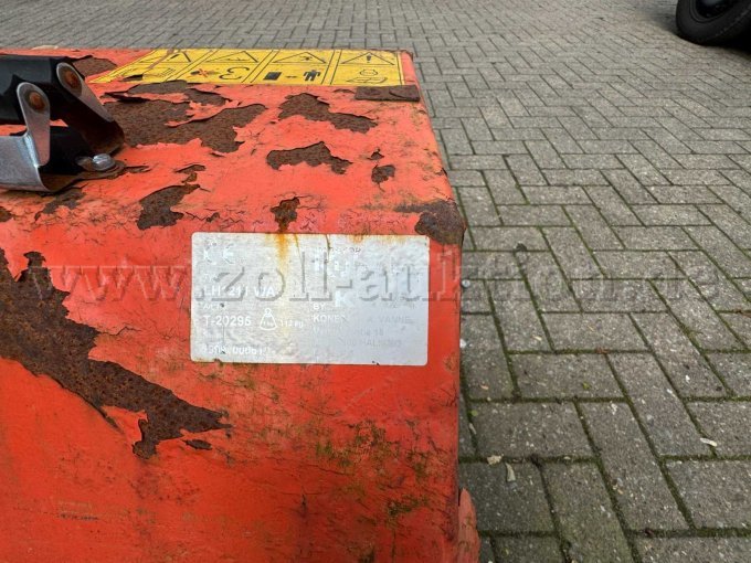 Kehrmaschine Detailansicht
