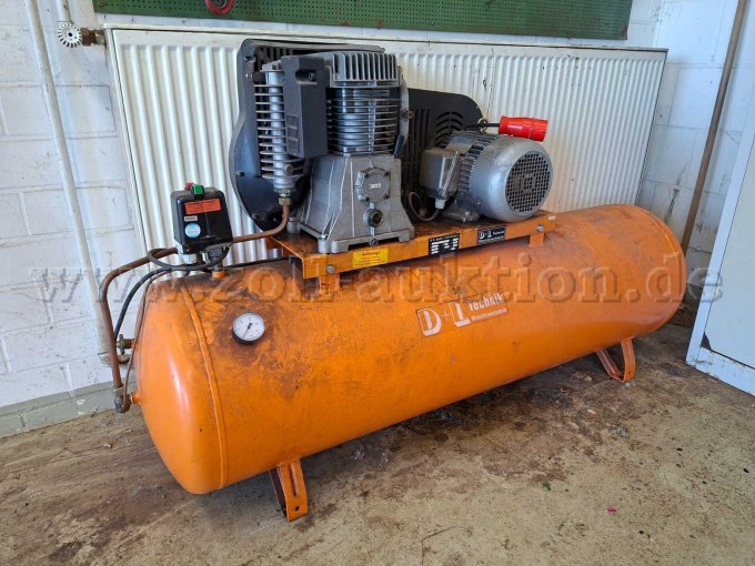 1 Kompressor, D & L Technik, 350 Liter – kavel bij Zoll-Auktion, Holzminden
