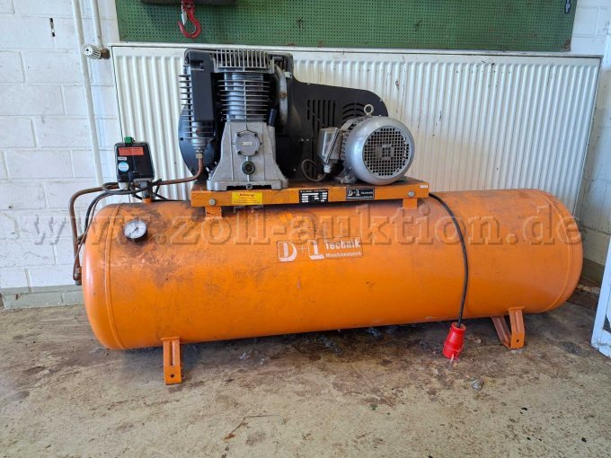 1 compressor, D & L Technik, 350 liter – foto 4 – kavel bij Zoll-Auktion, Holzminden