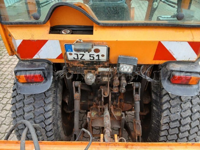 Kabine und Heckhubwerk