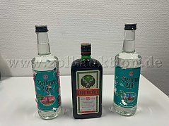 Flaschen von vorne