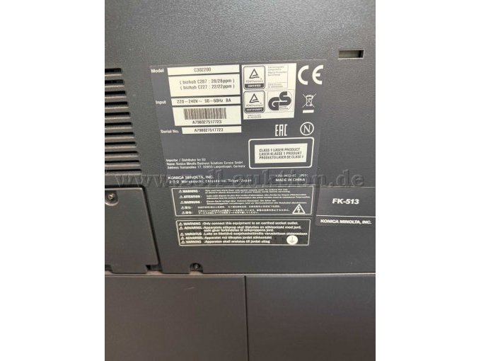 CE bizhub C227-2