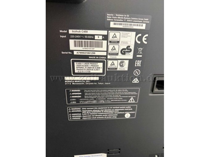 CE bizhub C287-2