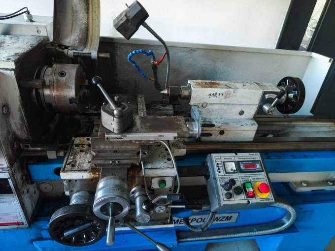 MEXPOL TUB 40 Drehmaschine; Bedienfeld