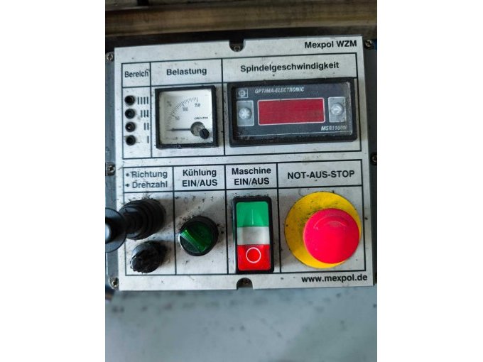 1 conventionele draai- en trek-spindeldraaimachine van de fabrikant MEXPOL Machine Tools – foto 4 – kavel bij Zoll-Auktion, Haldensleben