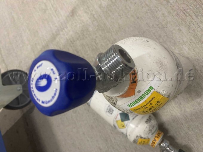 Gewinde 3/4 Zoll und Handrad