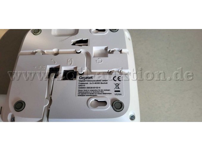 Gigaset DA510 Telefon Typenschild
