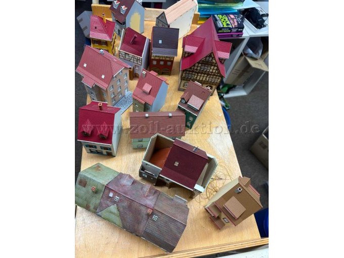 1 set van 14 bouwpakketten, lasergesneden, modelbouw, H0-spoor – foto 2 – kavel bij Zoll-Auktion, Bad Kreuznach
