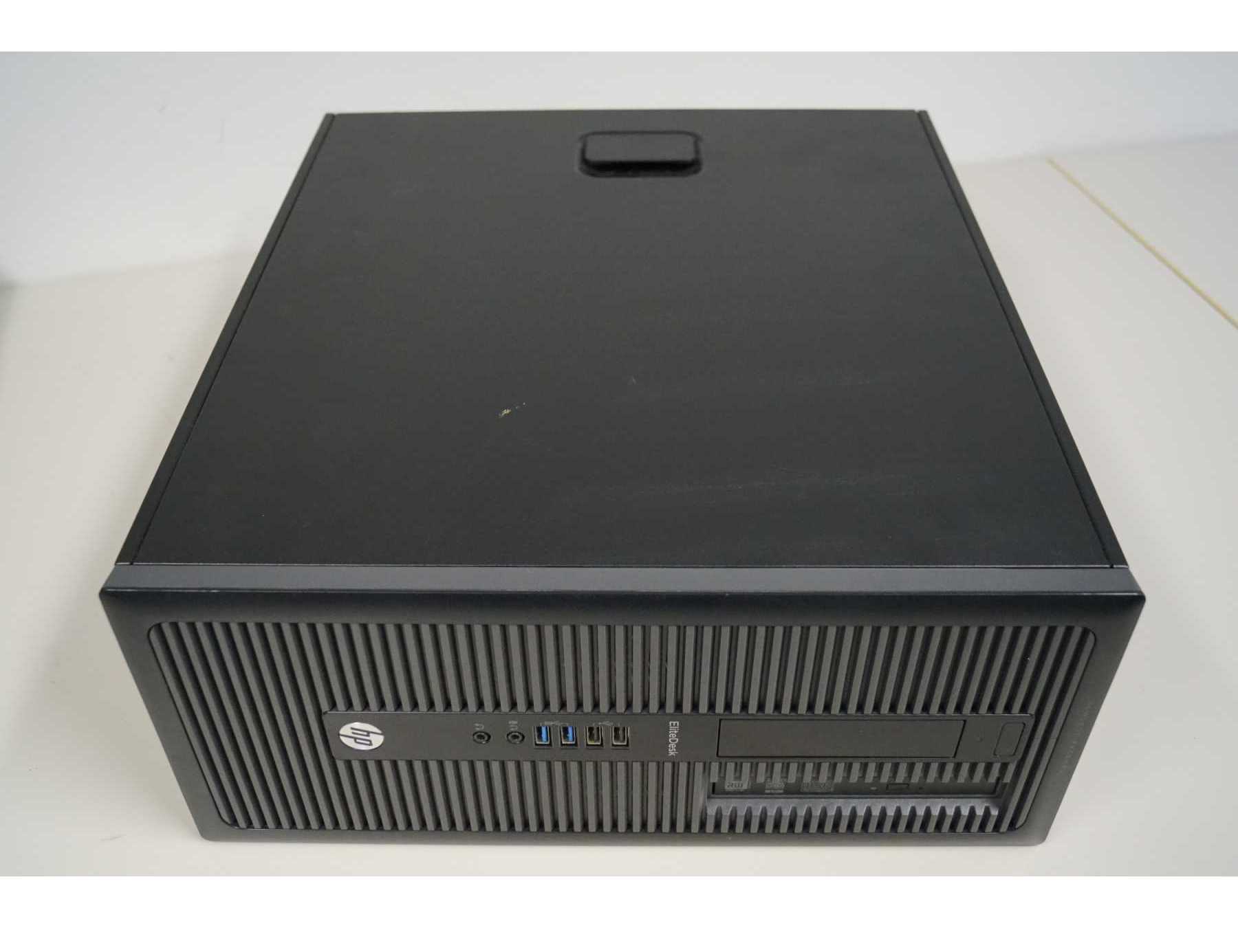 Seitenansicht des PC