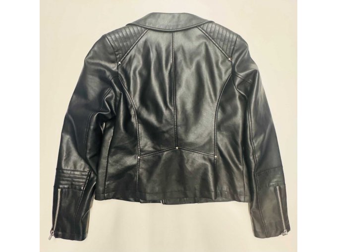 Only Kunstlederjacke Rückenansicht