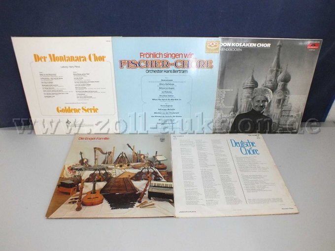 1 bundel, 4 grammofoonplaten, genre "Schlager" – foto 2 – kavel bij Zoll-Auktion, Paderborn
