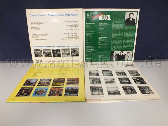 1 bundel, 4 grammofoonplaten, genre "Schlager" – foto 2 – kavel bij Zoll-Auktion, Paderborn