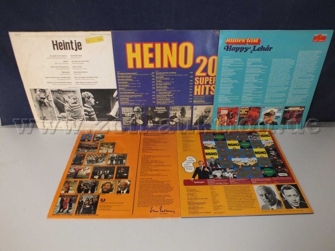 1 bundel, 5 grammofoonplaten, genre "Schlager" – foto 2 – kavel bij Zoll-Auktion, Paderborn