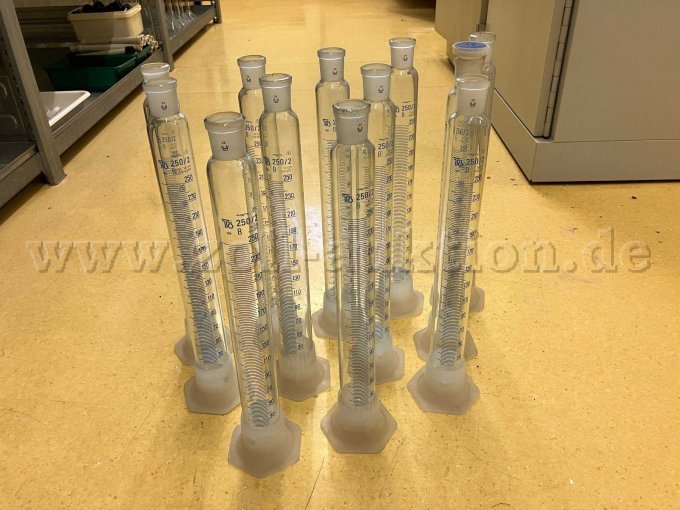 Messzylinder 250 ml Kunststofffuß