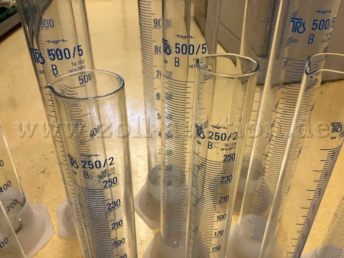 Messzylinder Kunststofffuß