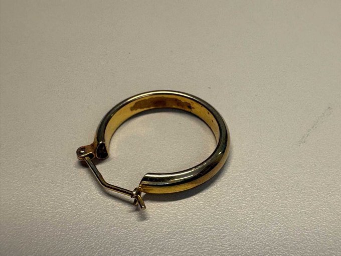 Einzelne Creole 333er Gold