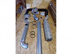 S.tec START 
Absauganlage für 1 Fahrzeug
Bauteile: Elektromotor mit Gebläse, Steuergerät, Rohrmaterial starr und flexibel, Push-Taster, Klemmen und Rohrschellen