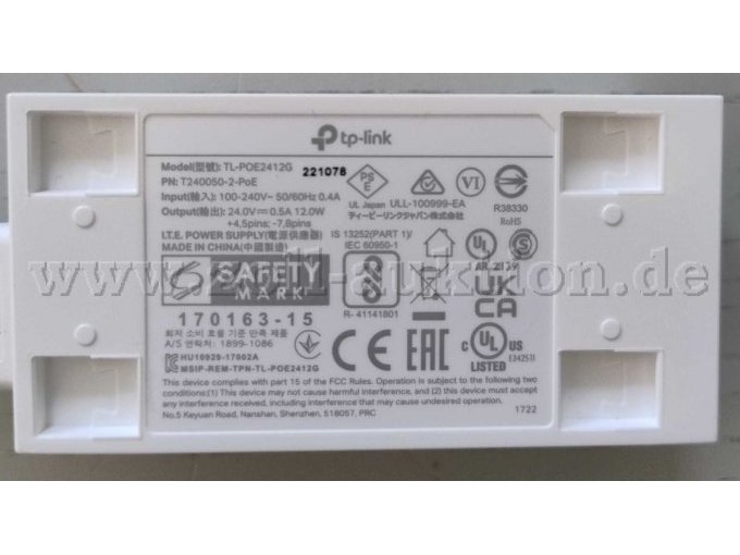 POE Adapter TL-POE 2412G