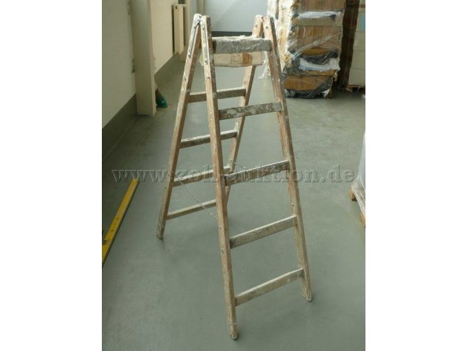 Holzleiter 5-stufig -Malerleiter-
