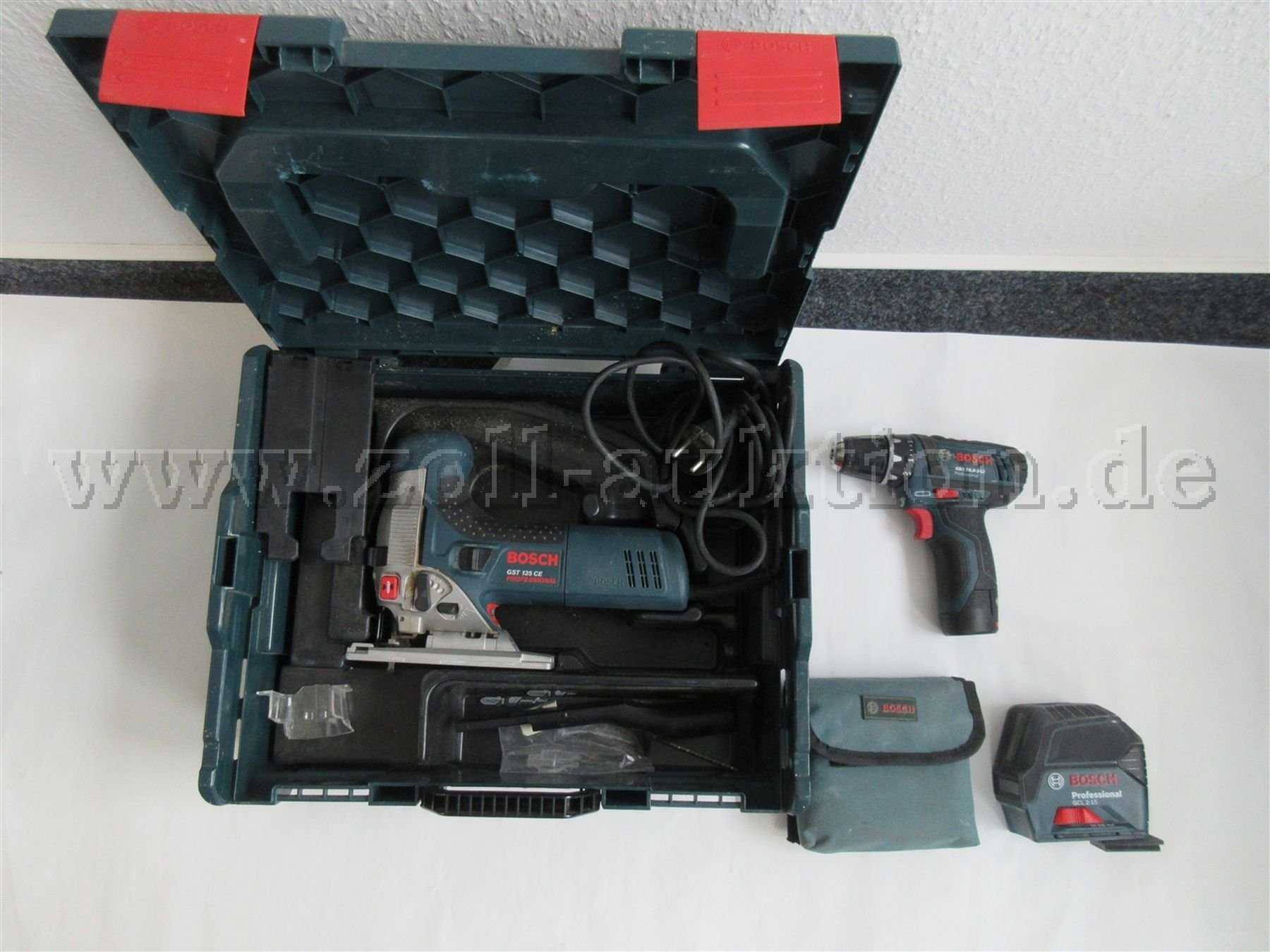 Bosch Stichsäge Kombilaser, Akkuschrauber