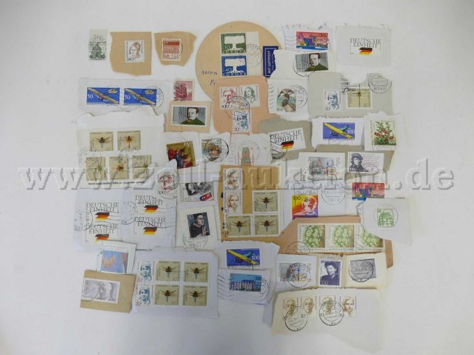 Teilansicht Konvolut 180 Briefmarken