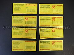 Teilansicht 8 Markenheftchen