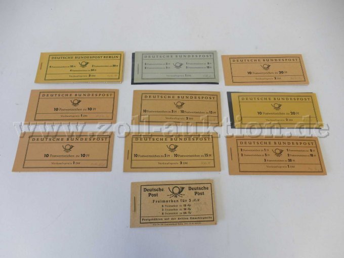 10 Markenheftchen