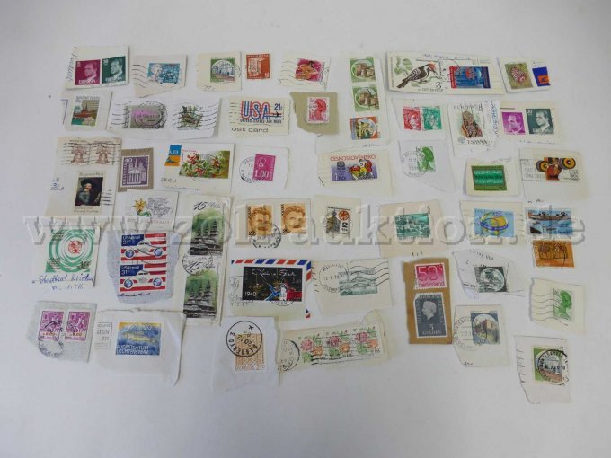 Ansicht ca.75 Briefmarken, unterschiedliche