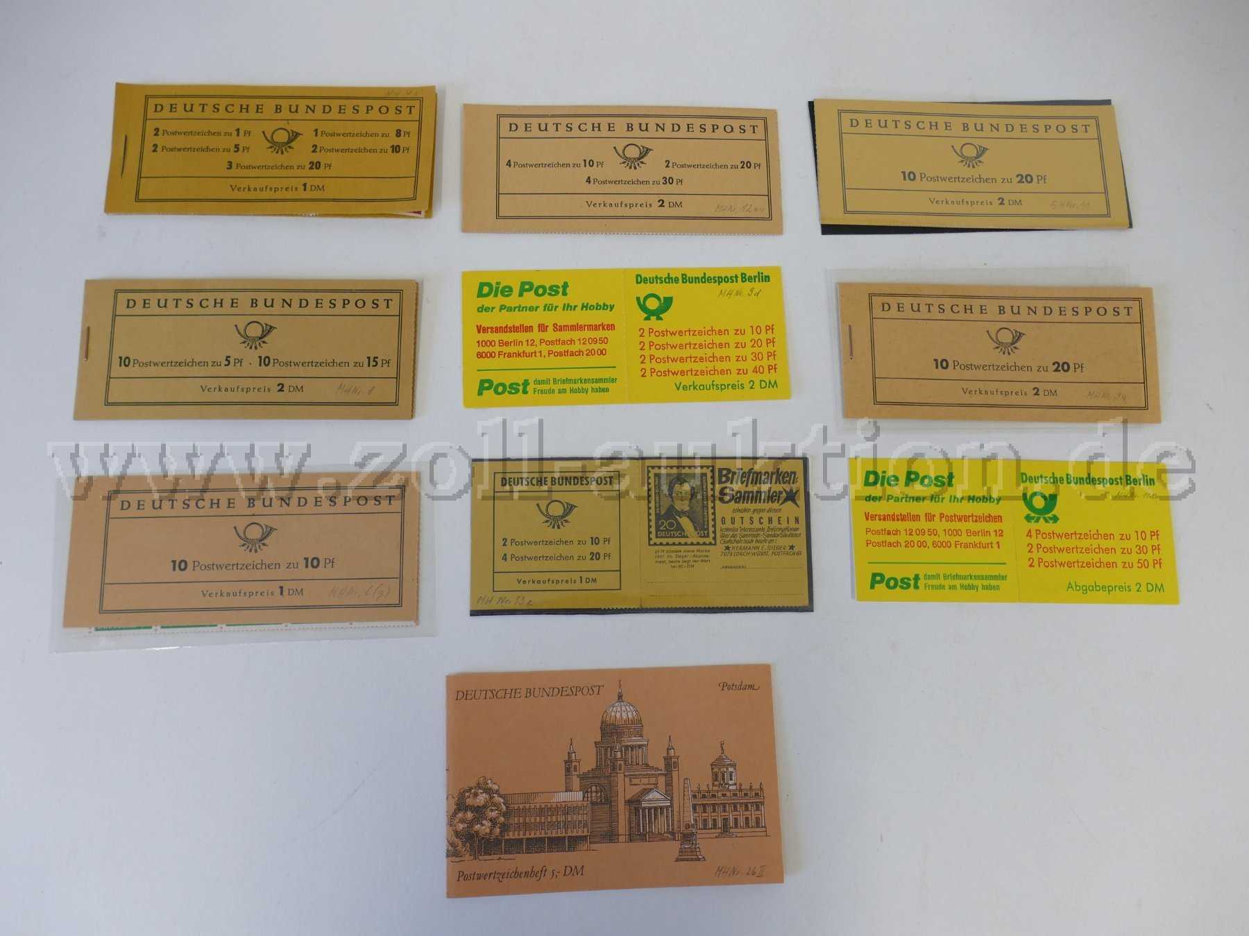 Ansicht 10 Markenheftchen