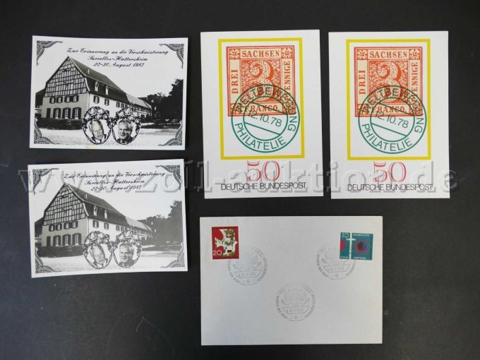 Ansicht 4 Postkarten 1 Briefumschlag