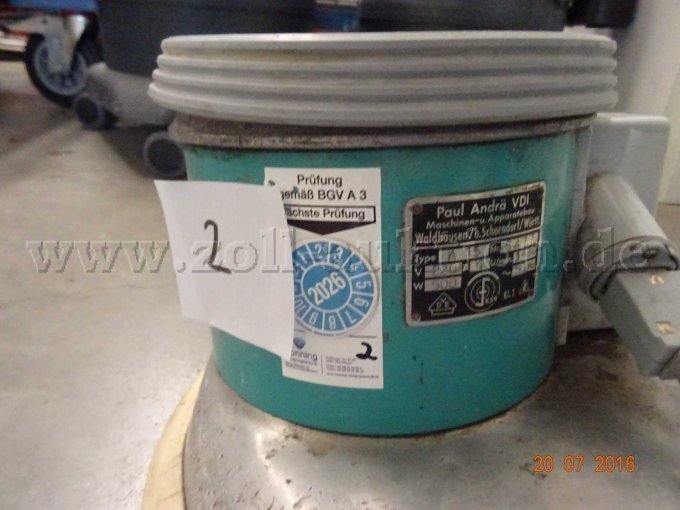 Typenschild Soroma A15